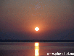 Rasarit de soare la lacul Ialpug. Sunrise at göl Ialpug.